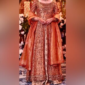 Shakeels Zeeshan Danish Heavy Pakistani Designer Dress